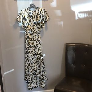 Cheetah print dress